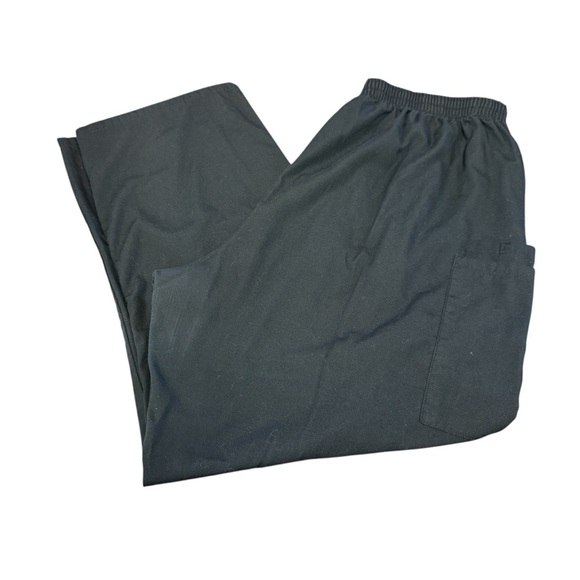 Cherokee workwear scrub XL Black Cargo Pants and Relaxed Fit - Picture 1 of 5